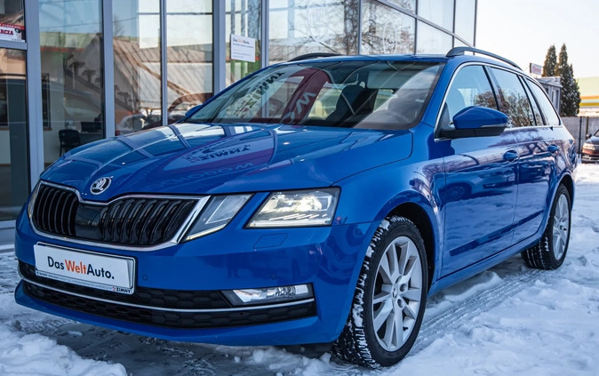 Skoda Octavia cena 64900 przebieg: 142000, rok produkcji 2018 z Susz małe 562